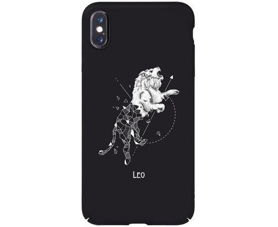 Придбати Чехол-накладка TOTO Full PC Print Case Apple iPhone X/XS #167_Leo Black, image , характеристики, відгуки