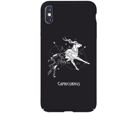 Придбати Чехол-накладка TOTO Full PC Print Case Apple iPhone X/XS #166_Capricornus Black, image , характеристики, відгуки