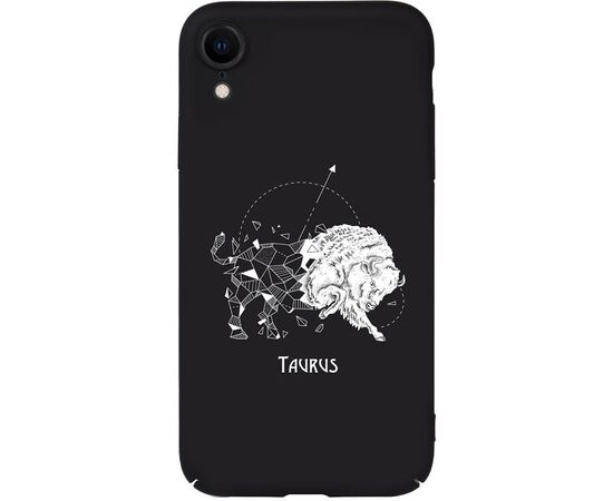 Придбати Чехол-накладка TOTO Full PC Print Case Apple iPhone XR #172_Taurus Black, image , характеристики, відгуки