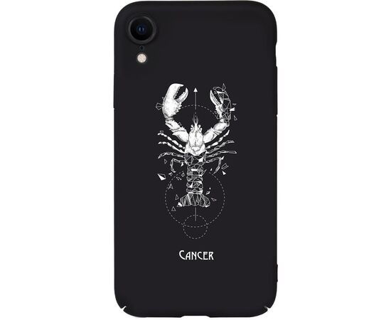 Придбати Чехол-накладка TOTO Full PC Print Case Apple iPhone XR #169_Cancer Black, image , характеристики, відгуки