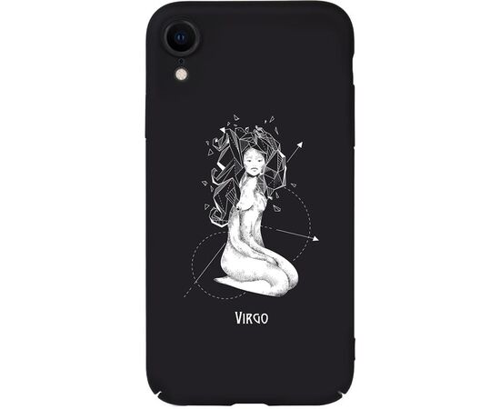 Придбати Чехол-накладка TOTO Full PC Print Case Apple iPhone XR #165_Virgo Black, image , характеристики, відгуки