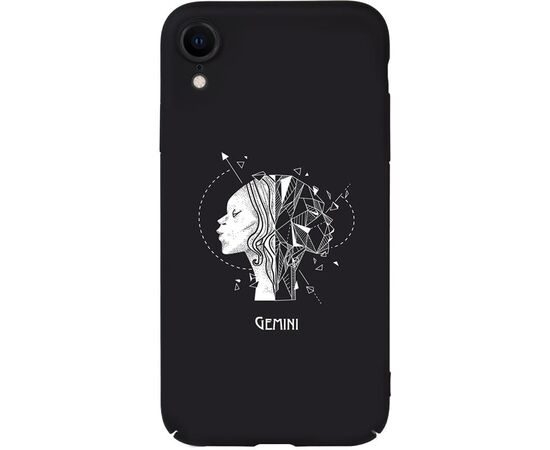 Придбати Чехол-накладка TOTO Full PC Print Case Apple iPhone XR #162_Gemini Black, image , характеристики, відгуки