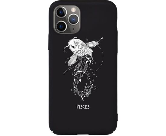 Придбати Чехол-накладка TOTO Full PC Print Case Apple iPhone 11 #170_Pisces Black, image , характеристики, відгуки