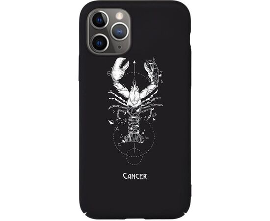 Придбати Чехол-накладка TOTO Full PC Print Case Apple iPhone 11 #169_Cancer Black, image , характеристики, відгуки