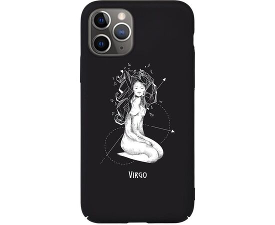 Придбати Чехол-накладка TOTO Full PC Print Case Apple iPhone 11 #165_Virgo Black, image , характеристики, відгуки