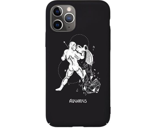 Придбати Чехол-накладка TOTO Full PC Print Case Apple iPhone 11 #164_Aquarius Black, image , характеристики, відгуки