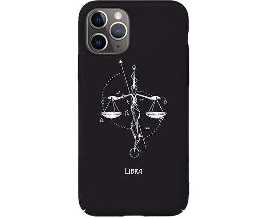 Придбати Чехол-накладка TOTO Full PC Print Case Apple iPhone 11 #163_Libra Black, image , характеристики, відгуки