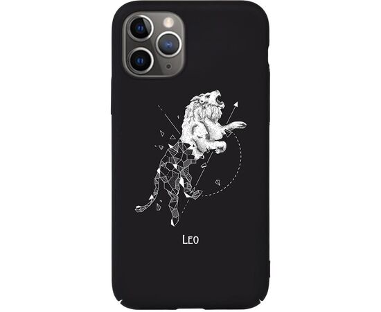 Купить Чехол-накладка TOTO Full PC Print Case Apple iPhone 11 Pro #167_Leo Black, фото , характеристики, отзывы