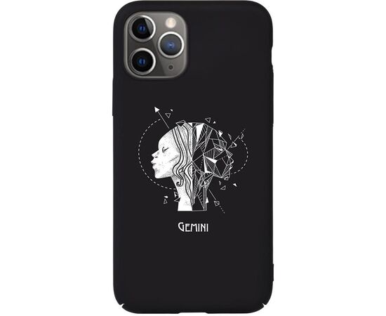 Купить Чехол-накладка TOTO Full PC Print Case Apple iPhone 11 Pro #162_Gemini Black, фото , характеристики, отзывы