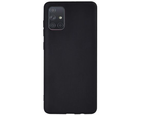 Купить Чехол-накладка TOTO 1mm Matt TPU Case Samsung Galaxy A71 Black, фото , характеристики, отзывы