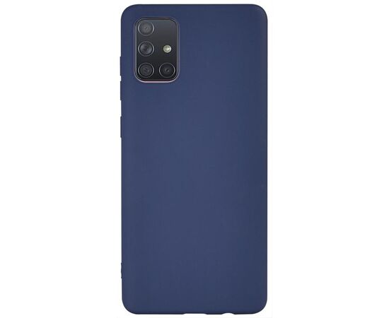 Придбати Чехол-накладка TOTO 1mm Matt TPU Case Samsung Galaxy A71 Navy Blue, image , характеристики, відгуки