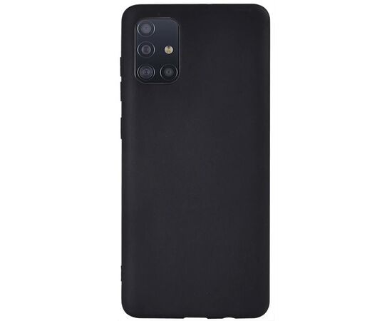 Придбати Чехол-накладка TOTO 1mm Matt TPU Case Samsung Galaxy A51 Black, image , характеристики, відгуки