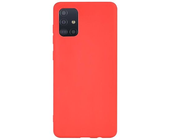 Придбати Чехол-накладка TOTO 1mm Matt TPU Case Samsung Galaxy A51 Red, image , характеристики, відгуки