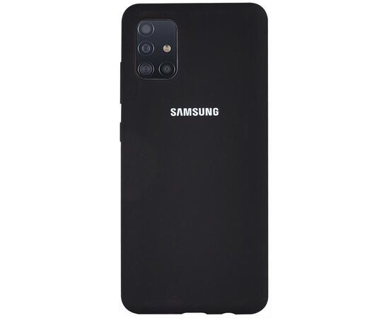 Купить Чехол-накладка TOTO Silicone Full Protection Case Samsung Galaxy A51 Black, фото , характеристики, отзывы