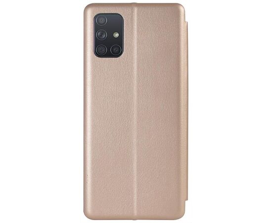 Купить Чехол-книжка TOTO Book Rounded Leather Case Samsung Galaxy A71 Gold, фото , изображение 2, характеристики, отзывы