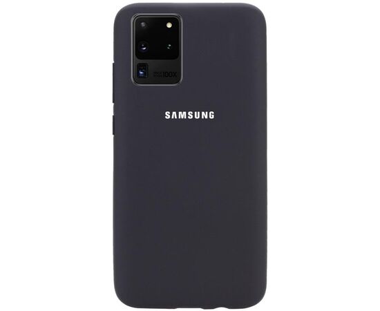 Купить Чехол-накладка TOTO Silicone Full Protection Case Samsung Galaxy S20 Ultra Black, фото , характеристики, отзывы