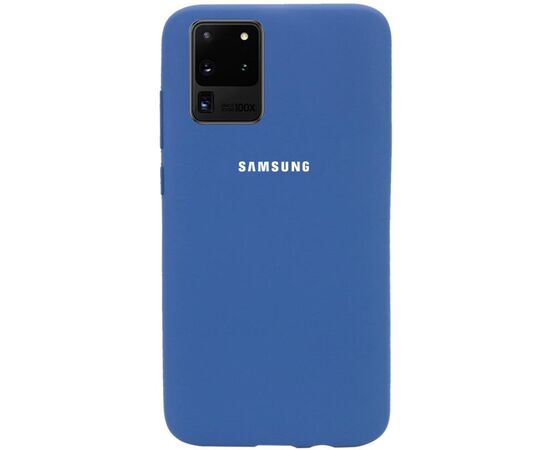 Купить Чехол-накладка TOTO Silicone Full Protection Case Samsung Galaxy S20 Ultra Navy Blue, фото , характеристики, отзывы