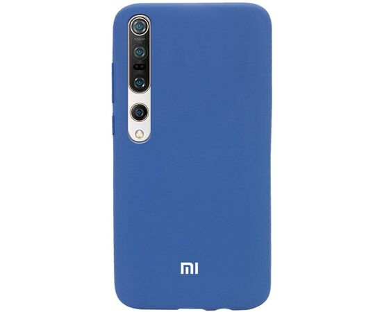 Купить Чехол-накладка TOTO Silicone Full Protection Case Xiaomi Mi 10/Mi 10 Pro Navy Blue, фото , характеристики, отзывы