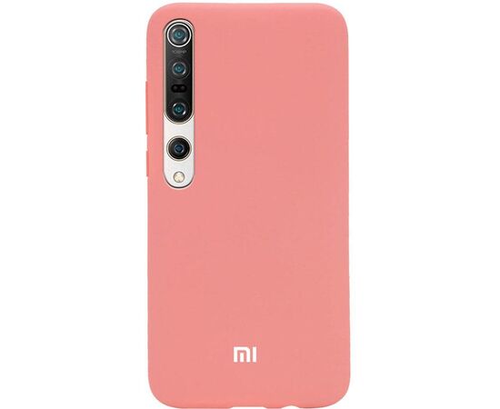 Придбати Чехол-накладка TOTO Silicone Full Protection Case Xiaomi Mi 10/Mi 10 Pro Peach Pink, image , характеристики, відгуки