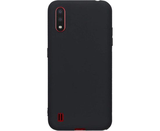 Придбати Чехол-накладка TOTO 1mm Matt TPU Case Samsung Galaxy A01 Black, image , характеристики, відгуки