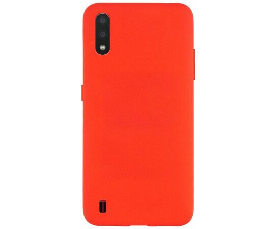 Купить Чехол-накладка TOTO 1mm Matt TPU Case Samsung Galaxy A01/A015 Red, фото , характеристики, отзывы