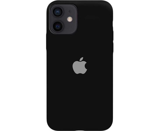 Купить Чехол-накладка TOTO Silicone Full Protection Case Apple iPhone 12/12 Pro Black, фото , характеристики, отзывы