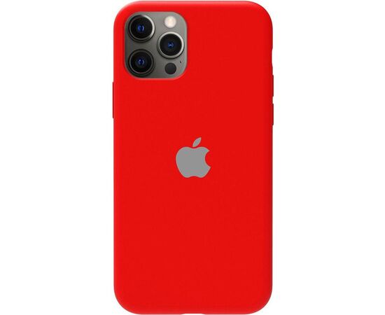 Купить Чехол-накладка TOTO Silicone Full Protection Case Apple iPhone 12 Pro Max Red, фото , характеристики, отзывы