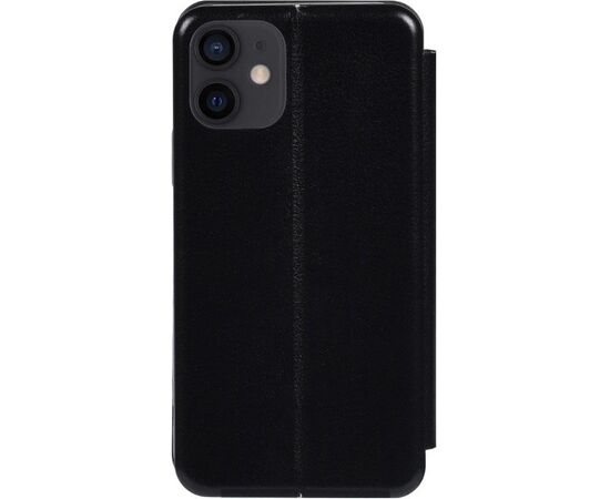 Купить Чехол-накладка TOTO Book Rounded Leather Case Apple iPhone 12 Mini Black, фото , характеристики, отзывы