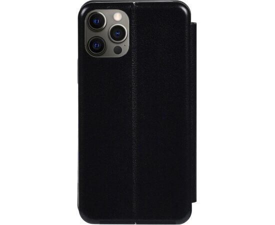 Придбати Чехол-накладка TOTO Book Rounded Leather Case Apple iPhone 12 Pro Max Black, image , характеристики, відгуки