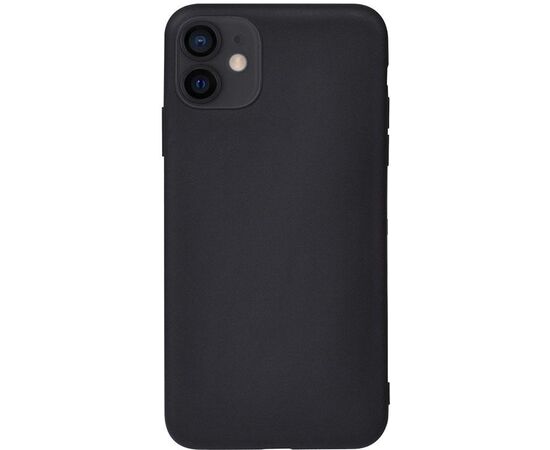 Придбати Чехол-накладка TOTO 1mm Matt TPU Case Apple iPhone 12 Mini Black, image , характеристики, відгуки