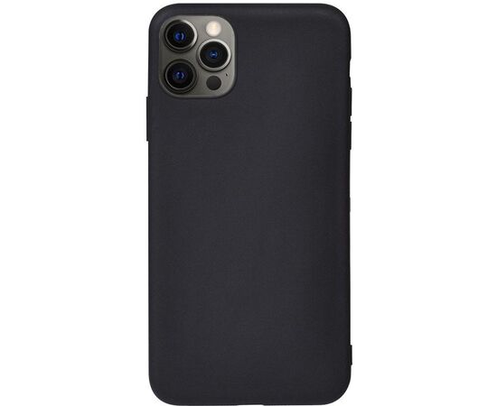 Купить Чехол-накладка TOTO 1mm Matt TPU Case Apple iPhone 12 Pro Max Black, фото , характеристики, отзывы