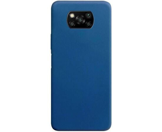 Купить Чехол-накладка TOTO Silicone Full Protection Case Xiaomi Poco X3 Navy Blue, фото , характеристики, отзывы