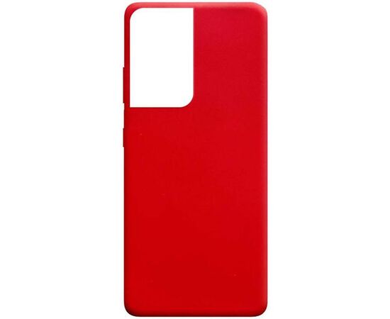 Придбати Чехол-накладка TOTO 1mm Matt TPU Case Samsung Galaxy S21 Ultra Red, image , характеристики, відгуки