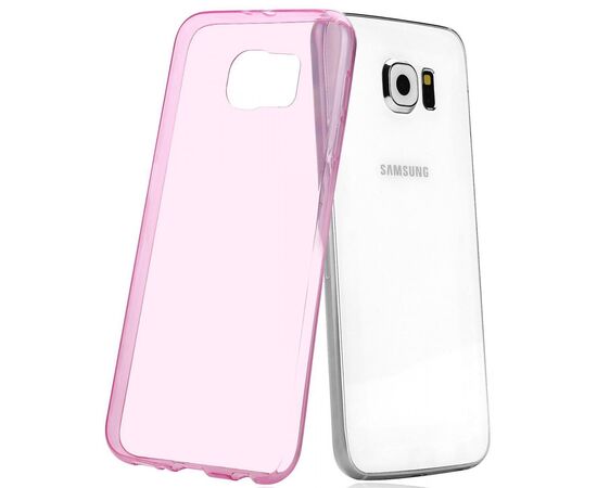 Придбати Чехол-накладка TOTO TPU case 0.2mm Samsung Galaxy S6 G920/G920 DS Clear/Pink, image , зображення 2, характеристики, відгуки