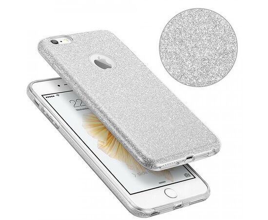 Придбати Чехол-накладка TOTO TPU Shine Case iPhone 6/6s Silver, image , зображення 2, характеристики, відгуки