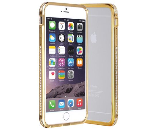 Купить Бампер SHENGO SG03 Metal Bumper iPhone 5 Gold, фото , характеристики, отзывы