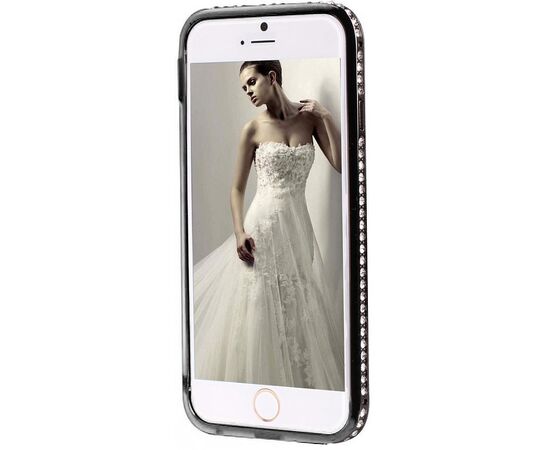 Придбати Бампер SHENGO SG03 Metal Bumper iPhone 5/5s/SE Black, image , характеристики, відгуки