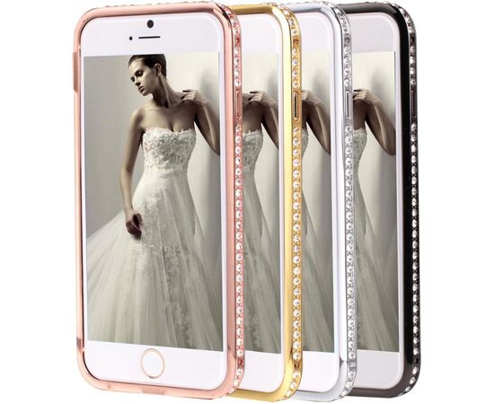 Купить Бампер SHENGO SG03 Metal Bumper iPhone 6 Gold, фото , изображение 5, характеристики, отзывы