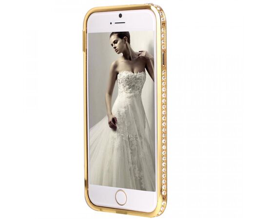 Купить Бампер SHENGO SG03 Metal Bumper iPhone 6 Gold, фото , изображение 6, характеристики, отзывы