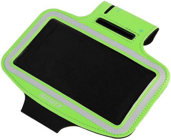 Купить Чехол на руку Romix RH07 Touch Screen Armband Case 4.7 Green, фото , изображение 2, характеристики, отзывы