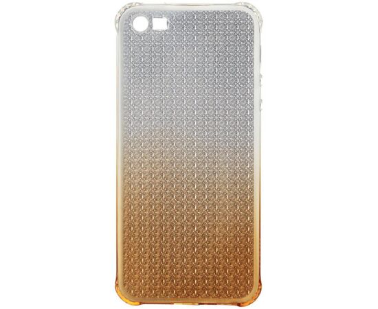 Купить Чехол-накладка HOCO TPU cover Diamond series Gradient iPhone 5/5s/SE Yellow, фото , изображение 3, характеристики, отзывы