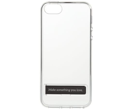 Придбати Чехол-накладка HOCO TPU cover Magnetic Shock proof bracket series iPhone 5/5s/SE Gray, image , характеристики, відгуки