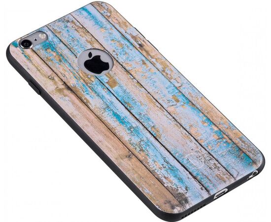 Придбати Чехол-накладка HOCO Wood grain Element Series iPhone 6/6s Weathered wood, image , характеристики, відгуки