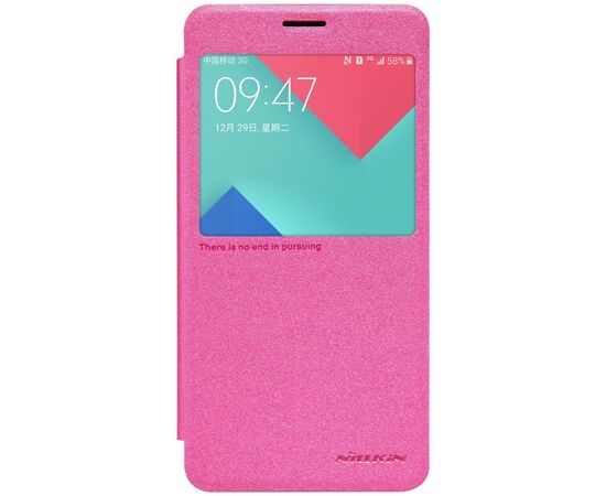 Купить Чехол-книжка Nillkin Sparkle case Samsung Galaxy A5 A510 Red, фото , изображение 4, характеристики, отзывы