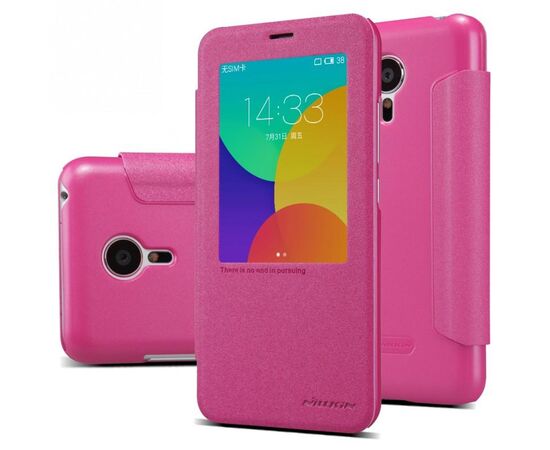 Придбати Чехол-книжка Nillkin Sparkle case Meizu MX5 Red, image , зображення 6, характеристики, відгуки