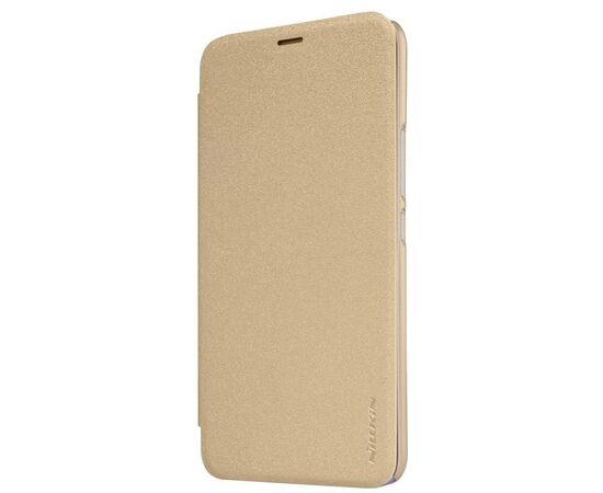 Купить Чехол-книжка Nillkin Sparkle case Meizu Pro 5 Gold, фото , изображение 3, характеристики, отзывы