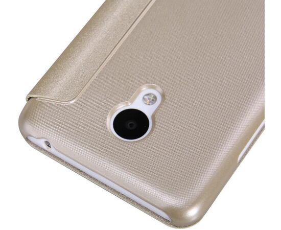 Придбати Чехол-книжка Nillkin Sparkle case Meizu M3 Gold, image , характеристики, відгуки