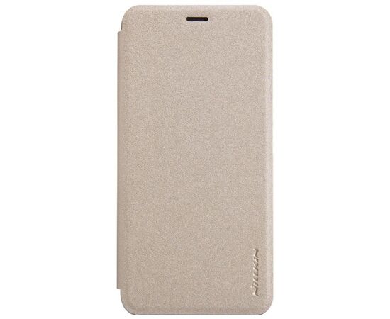 Придбати Чехол-книжка Nillkin Sparkle case Meizu M3 Gold, image , зображення 3, характеристики, відгуки