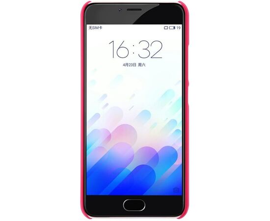 Купить Чехол-накладка Nillkin Super Frosted Shield Meizu M3 Red, фото , изображение 3, характеристики, отзывы