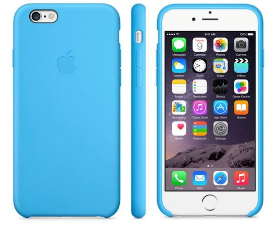 Придбати Чехол-накладка TOTO Silicone Case Apple iPhone 6/6s Blue, image , зображення 4, характеристики, відгуки